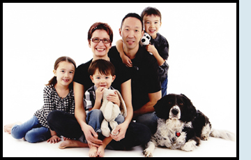 Photo of the Yamashita family.